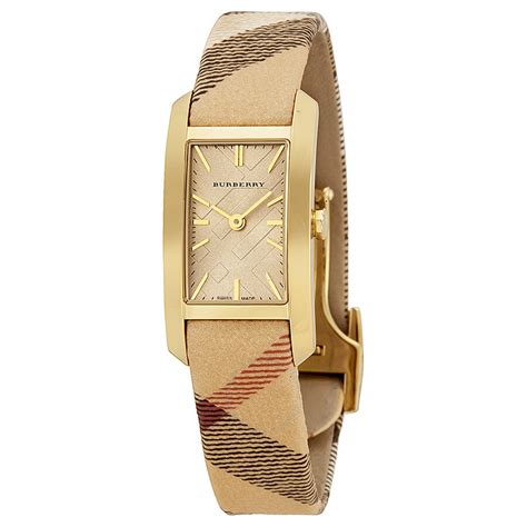 burberry gold logo|burberry gold watch women's.